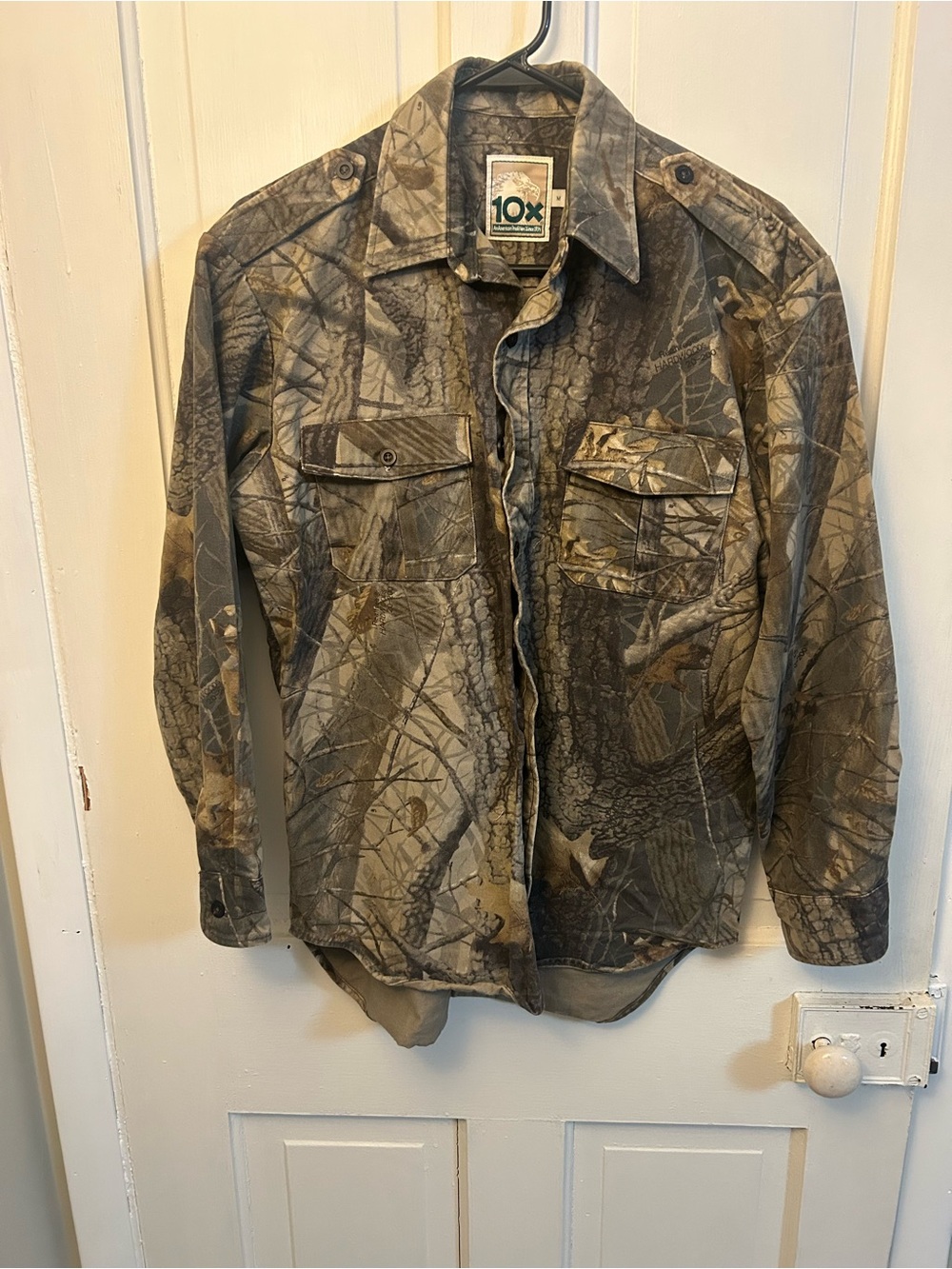 VINTAGE 10X RealTree Hardwoods Button Up Shirt